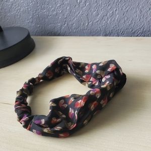 💗 Owl pattern Soft knot headband